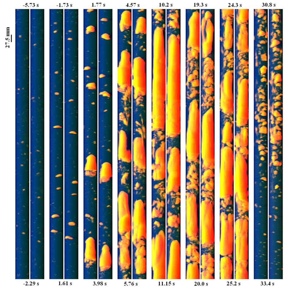 Experimental data on flashing flow